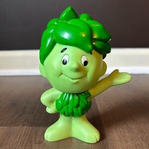 Vintage Jolly Green Giant Little Rubber Sprout 1996 6.5 inch